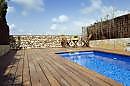 PISCINAS CON TERRAZA DE MADERA